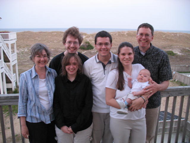 Having fun with the family on the Outer Banks of North Carolina 2010